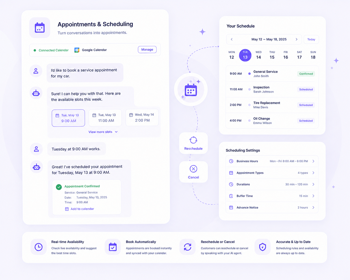 Brooye Appointments and Scheduling